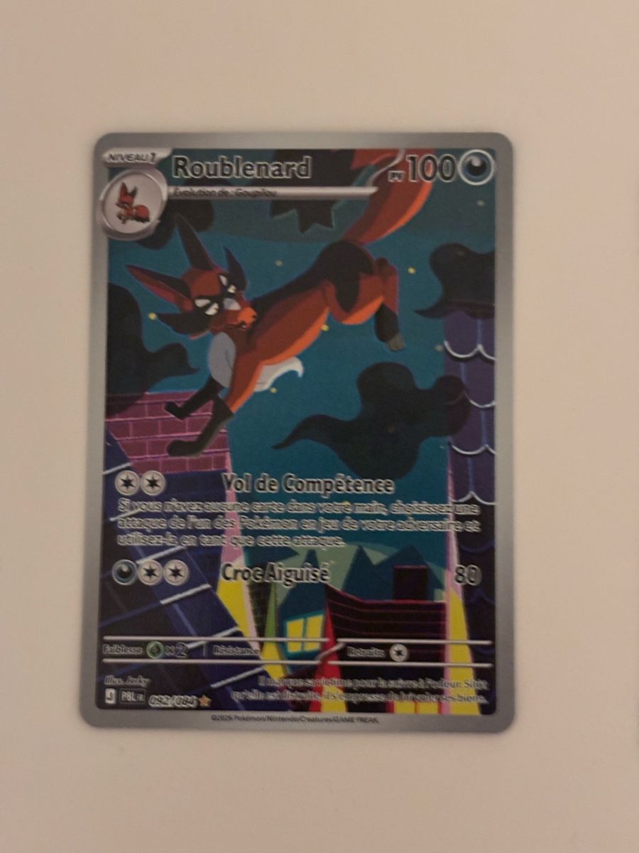 Pokémon Carte collezionabili: Carte Pokémon ROUBLENARD pbl 092 fr – Nuovo (secondo la descrizione) da lausanne venduto da helderj