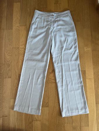 Stoffhose leicht hellgrau/hellblau 