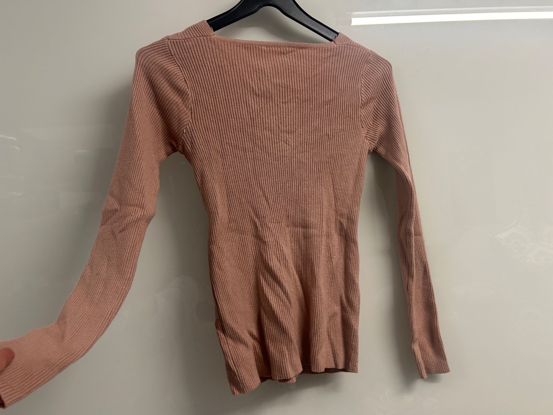 Maglioni & Felpe: Pullover Lachsfarbe Figurbetont one size Neu – Nuovo e nell'imballaggio originale da Regensdorf venduto da Spyke55 4