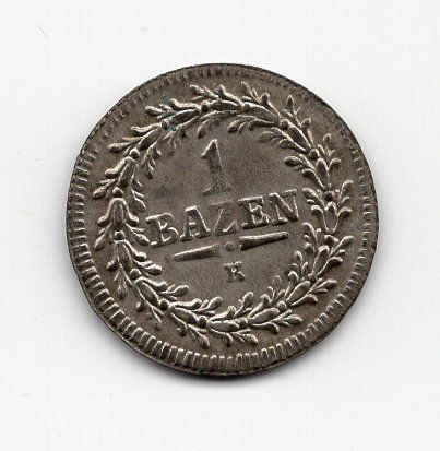 Tutti le monete: (1240) St. Gallen, Batz, 1815, stgl – Usato da Rüthi (Rheintal) venduto da erdnuessli1 1