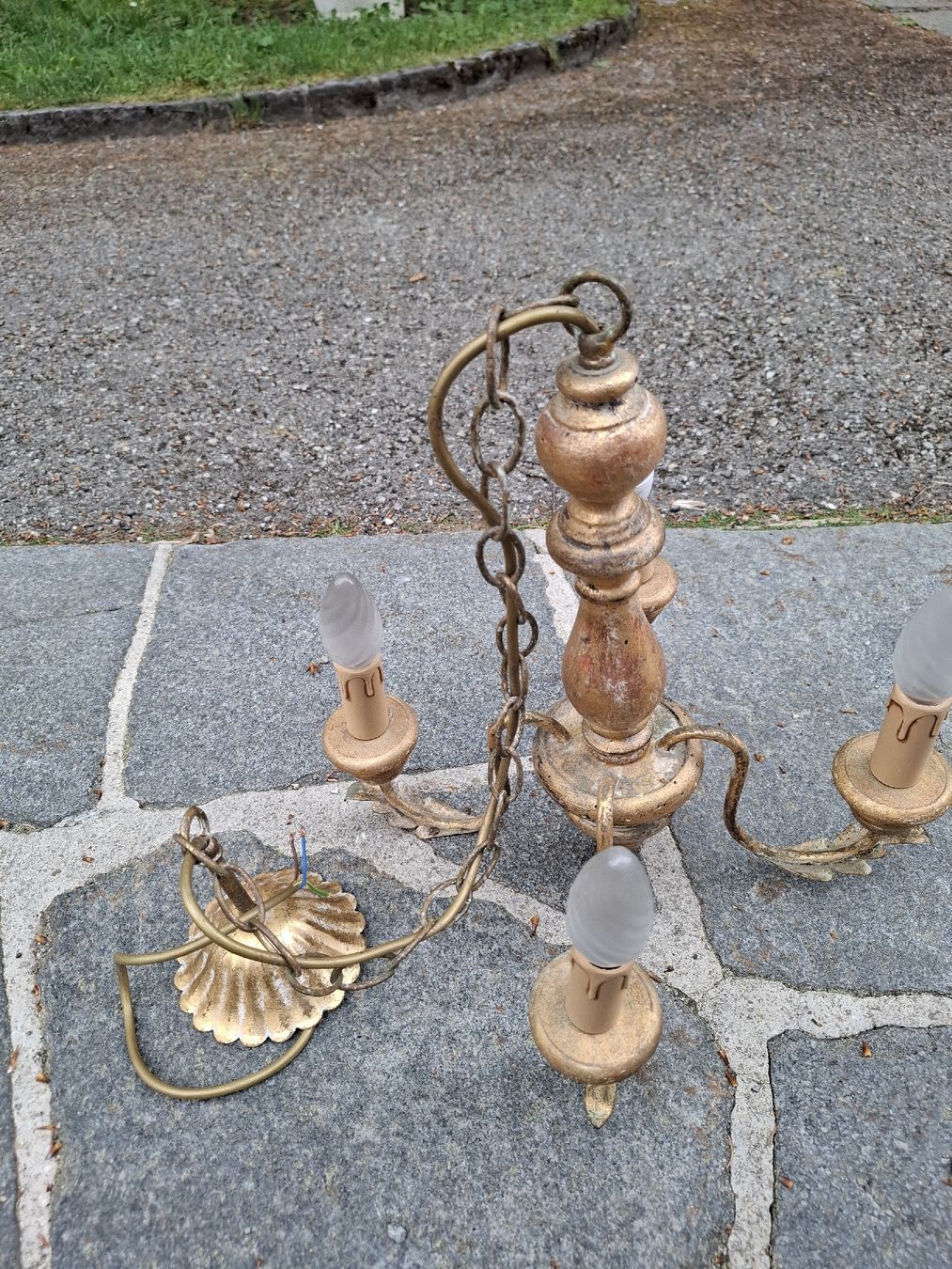 Kronleuchter & Deckenlampen: Lustre en bois – Gebraucht aus Le Locle von Maria.222 1