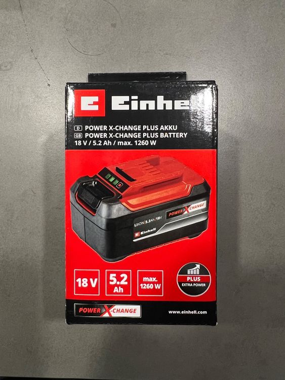 Einhell Akku PowerXChange 18V 5.2Ah Kaufen auf Ricardo