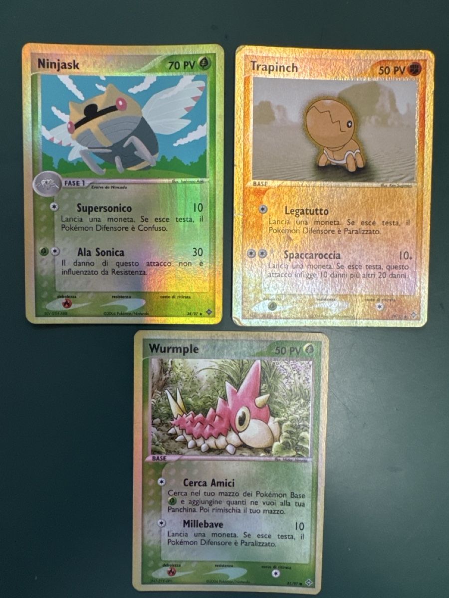 Pokémon Cartes à collectionner: 3 ex Dragon cards holo reverse  – D'occasion à Belprahon par Rob_ain