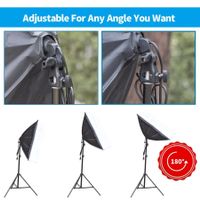 Softbox LED Fotostudio Beleuchtung Set