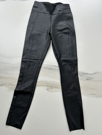 Wolford eco leather tights, size 34