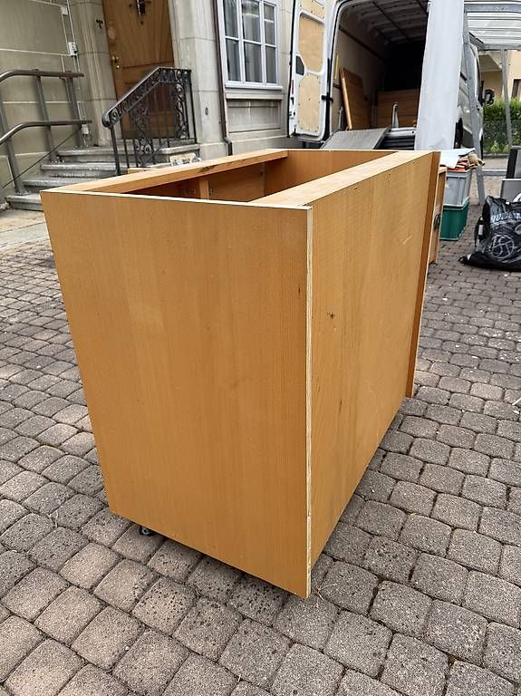 Cucine complete: Team 7 Eck-Unterschrank aus Massivbuche mit Eck-Karussell – Usato da Bern venduto da Padrepio5 4