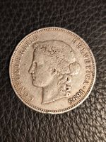 uralte 5 Franken silber münze von 1895