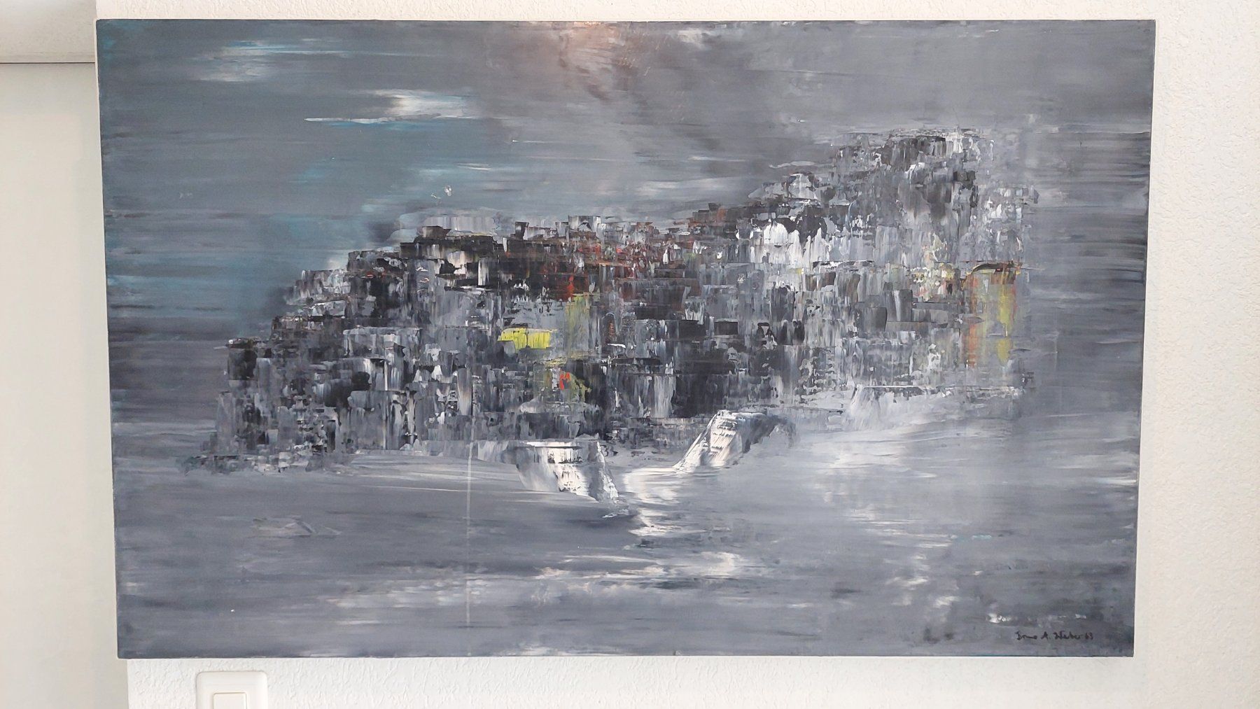 Dipinti: Oelbild von Bruno A.Weber. 1963 – Usato da Bollingen venduto da Jan07 1