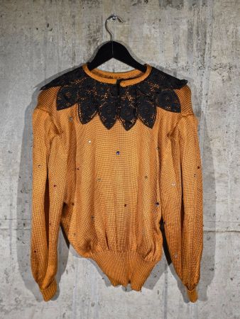 Vintage Strickpullover Kornelia Lunge Design Gr.L