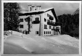 Vintage Albert Steiner, St. Moritz, Fotografenstempel !!!!