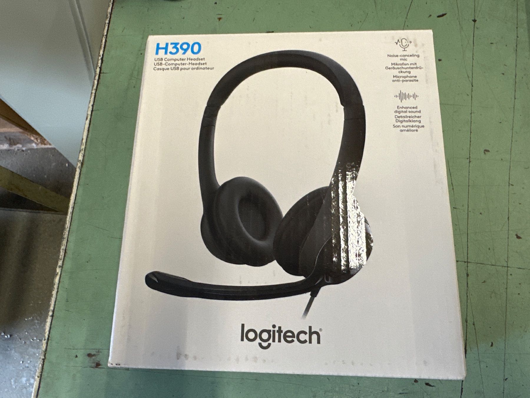 Logitech Cuffie: neuer USB Headset Logitech H390 – Nuovo e nell'imballaggio originale da Necker venduto da liq24 4