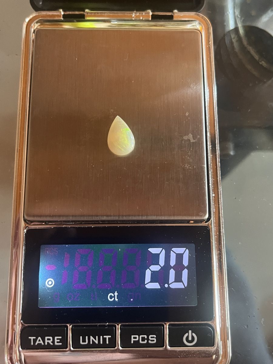 Pierres précieuses: Opal Tropfenform 2.0ct  – Neuf avec emballage d'origine à Bigenthal par Sammler60 6