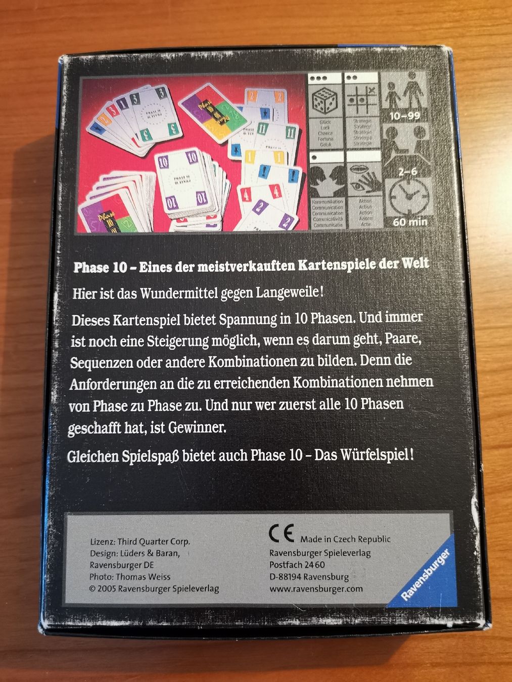 Ravensburger Giochi: Ravensburger Phase 10 Kartenspiel  – Usato da Stans venduto da Findus7318 1