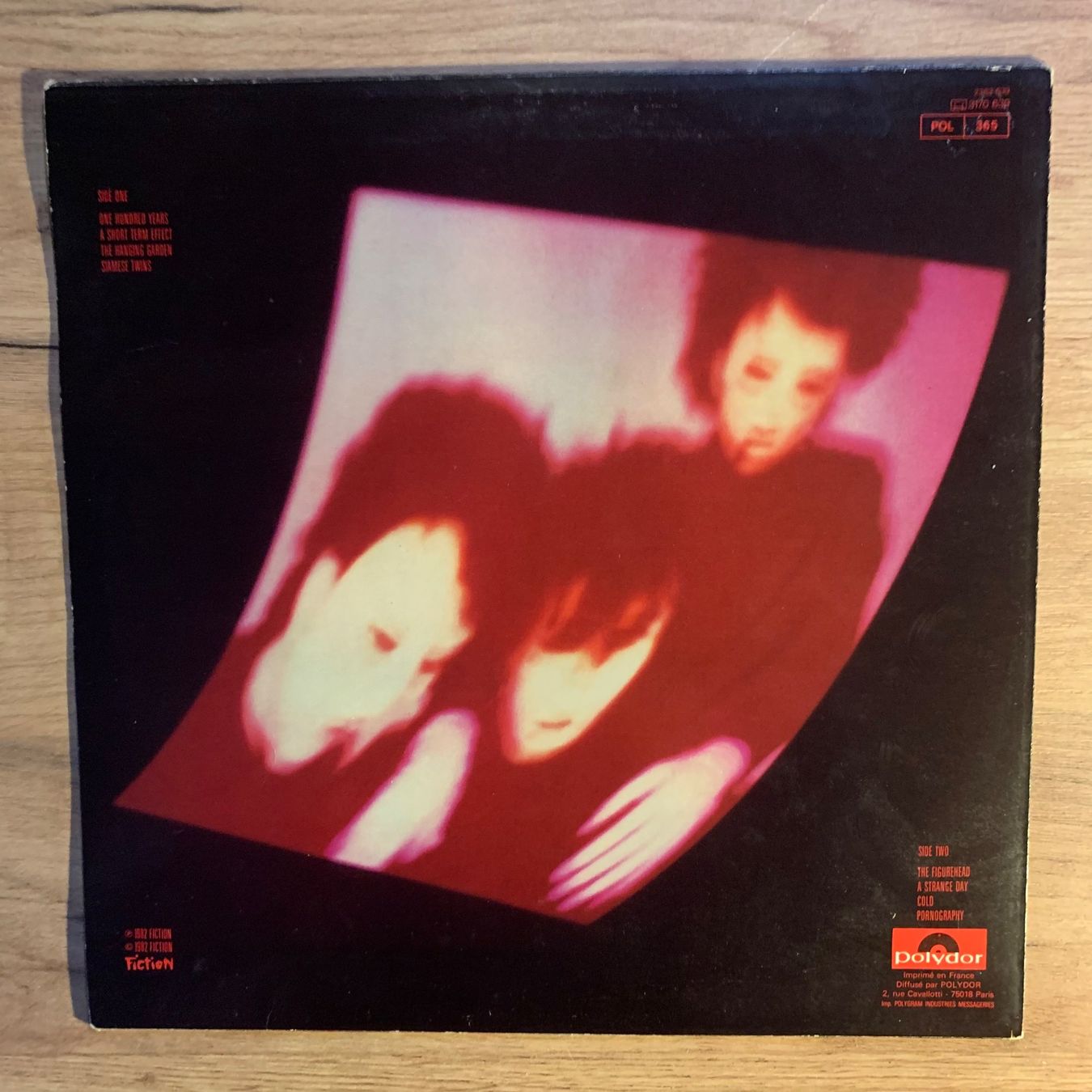 Dischi in vinile: THE CURE - PORNOGRAPHY...OG FR 1982...VG/VG+ – Usato da Gals venduto da Diskopatshop 1