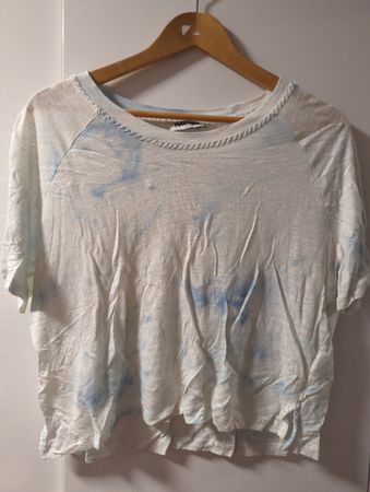 Max&Moi Leinen T-Shirt, Gr. L, Sommerliches Design