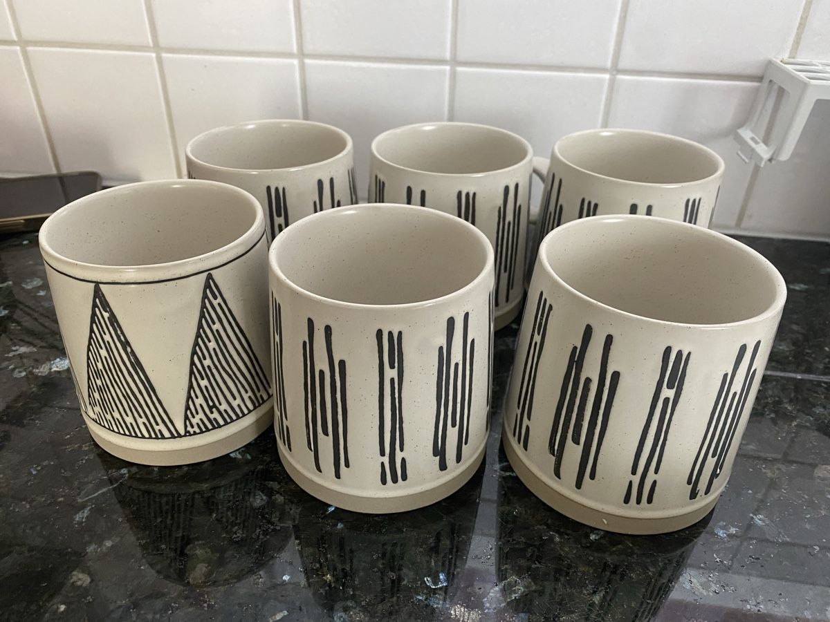 Tazze: 6er Set Keramiktassen, Zeitloses Design! – Nuovo (secondo la descrizione) da Buchrain venduto da Sisi83 1