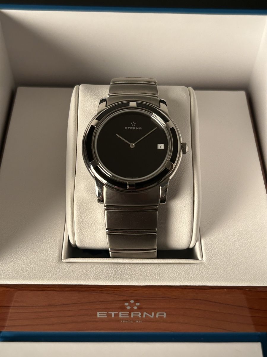 Eterna Orologi: Ab 1.- NEW FULL SET ETERNA GALAXIS – Nuovo e nell'imballaggio originale da Le Locle venduto da Two_Time