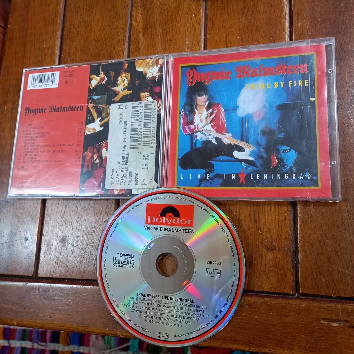 CD: y. Malmsteen- Trial... – Usato da St-Cergue venduto da VeganWarrior