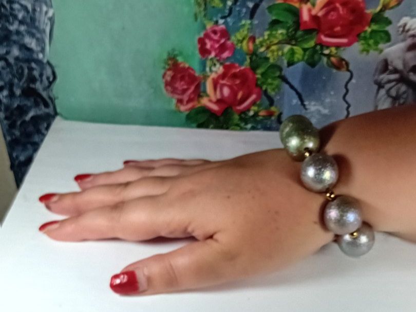 Armbänder & -reifen: armband modeschmuck,,,grau und regenbogen farbe – Neu (gemäss Beschreibung) aus Basel von bij_5hqd 3