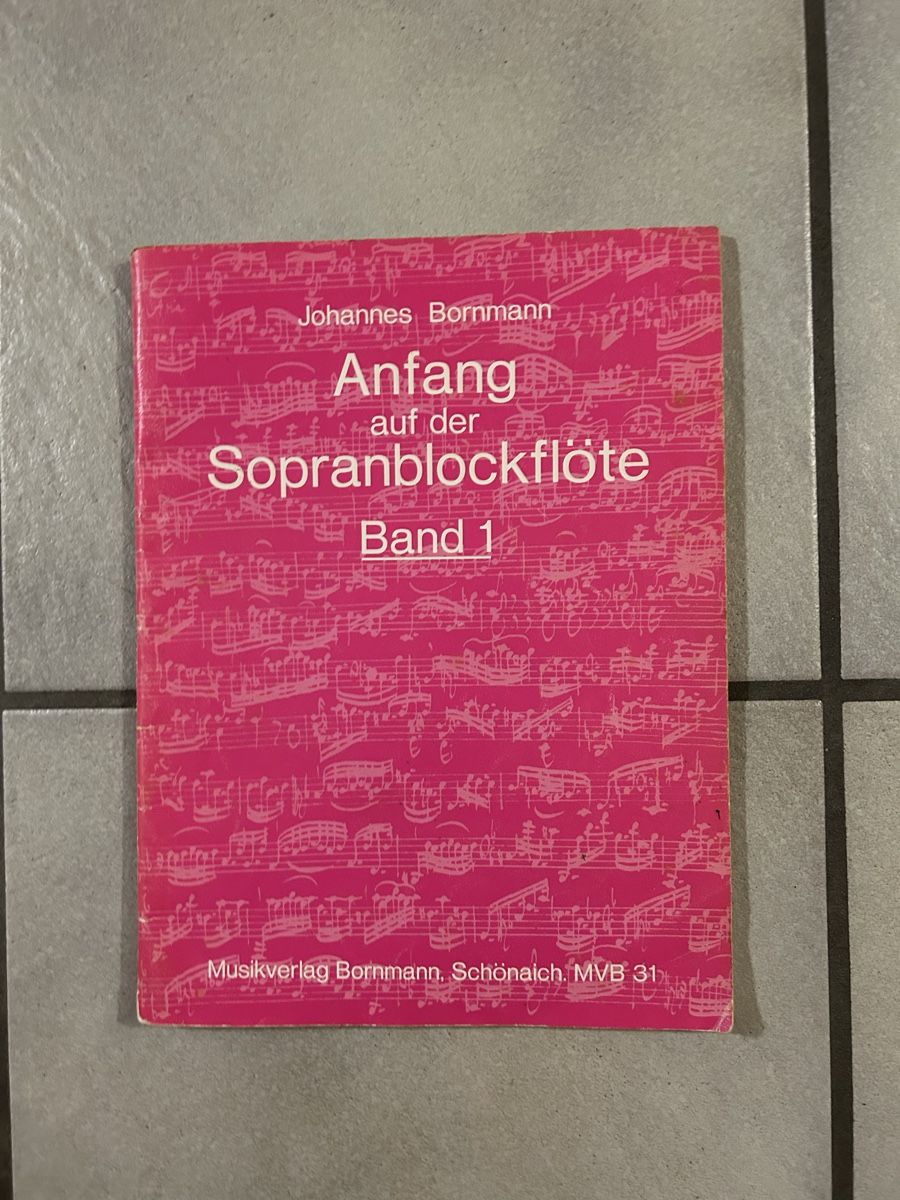 Instruments de musique: Blockflöte mit Heft – D'occasion à Steffisburg par betsysclassics 3