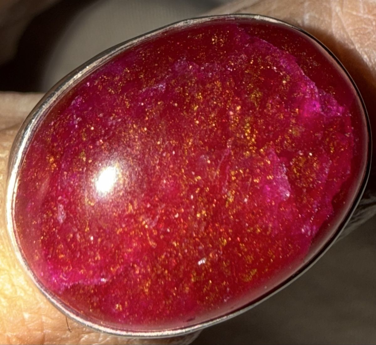 Anelli: Ring mit rot stein – Difettoso da Oberhof venduto da RealStone 7