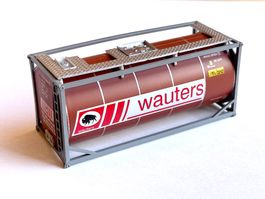20ft Tankcontainer Wauters (H0 / 1:87)