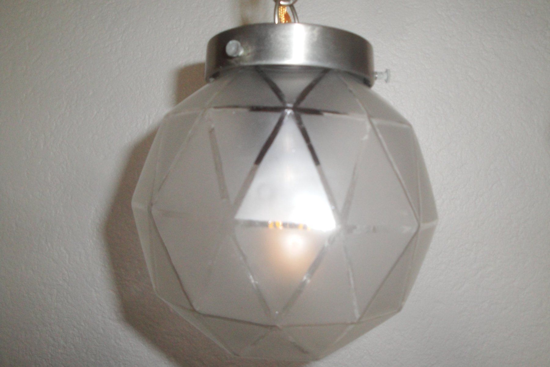 Lampadari & plafoniere: Deckenleuchte aus Metall und Glas – Usato da Zürich venduto da Paykan 7