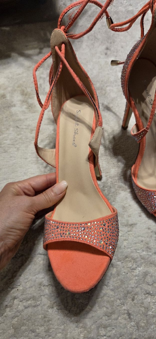 Scarpe da donna: Pumps mit Strass in Pink Grösse 37 neu – Nuovo (secondo la descrizione) da Chur venduto da ali_j9q9 1