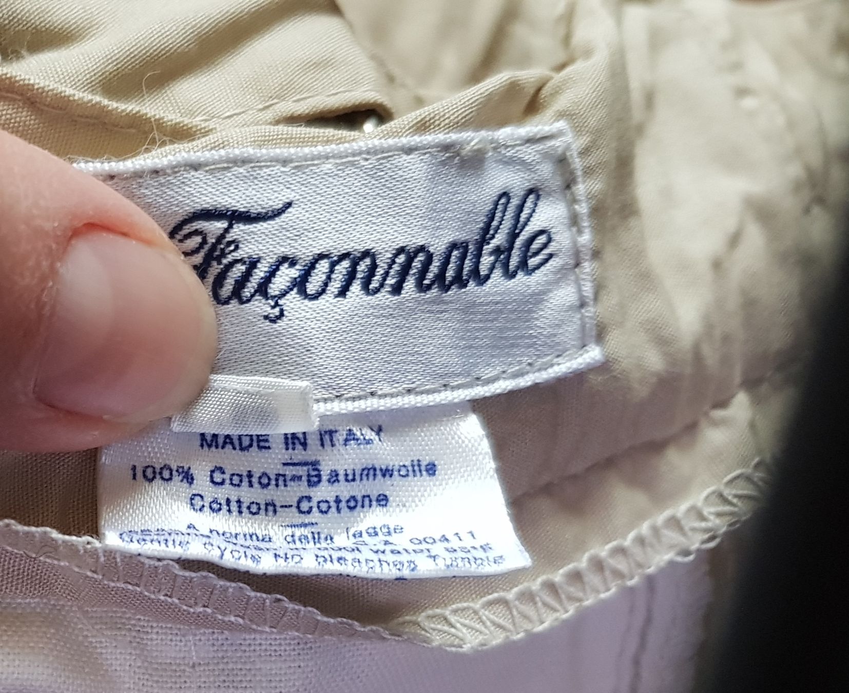 Pantaloni: Bermudas Shorts Faconnable S Baumwolle – Usato da Menznau venduto da Valinor 4