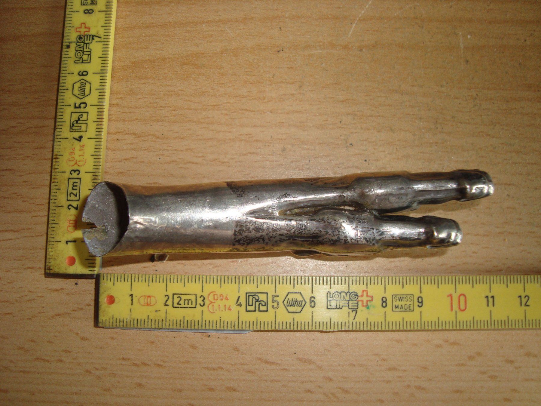Figurines: Antiker Stockgriff Pferdeköpfe – D'occasion à Vordemwald par tinumesser 3