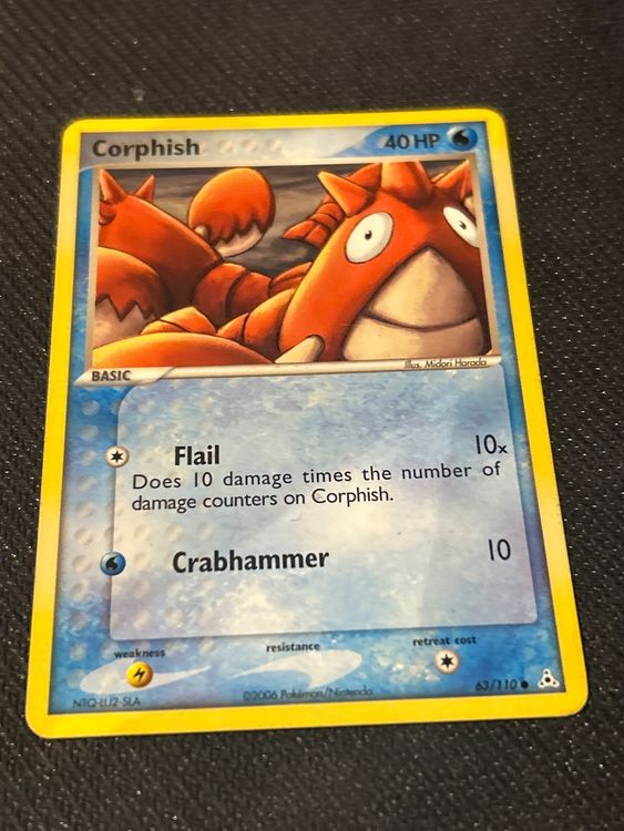 Pokemon card Old EX Holon Phantoms 2006, Corphish 63/110 | Kaufen auf ...