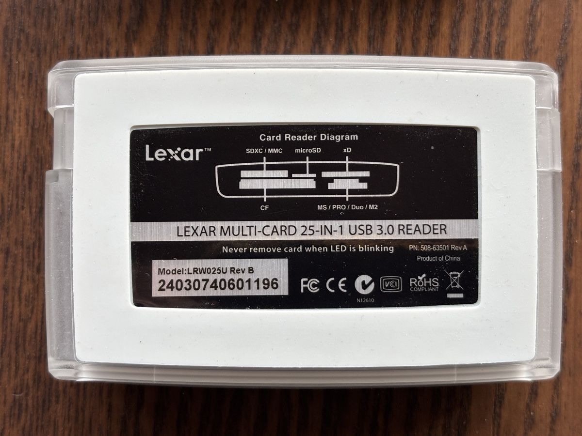 Lexar Kartenlesegeräte: Lexar Multi Card Reader 25 in 1 USB 3.0 wie NEU – Neu (gemäss Beschreibung) aus Küssnacht am Rigi von sie_5yqs 4