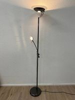 Vintage Pujol Illumicon Stehleuchte dimmbar mit Lesearm