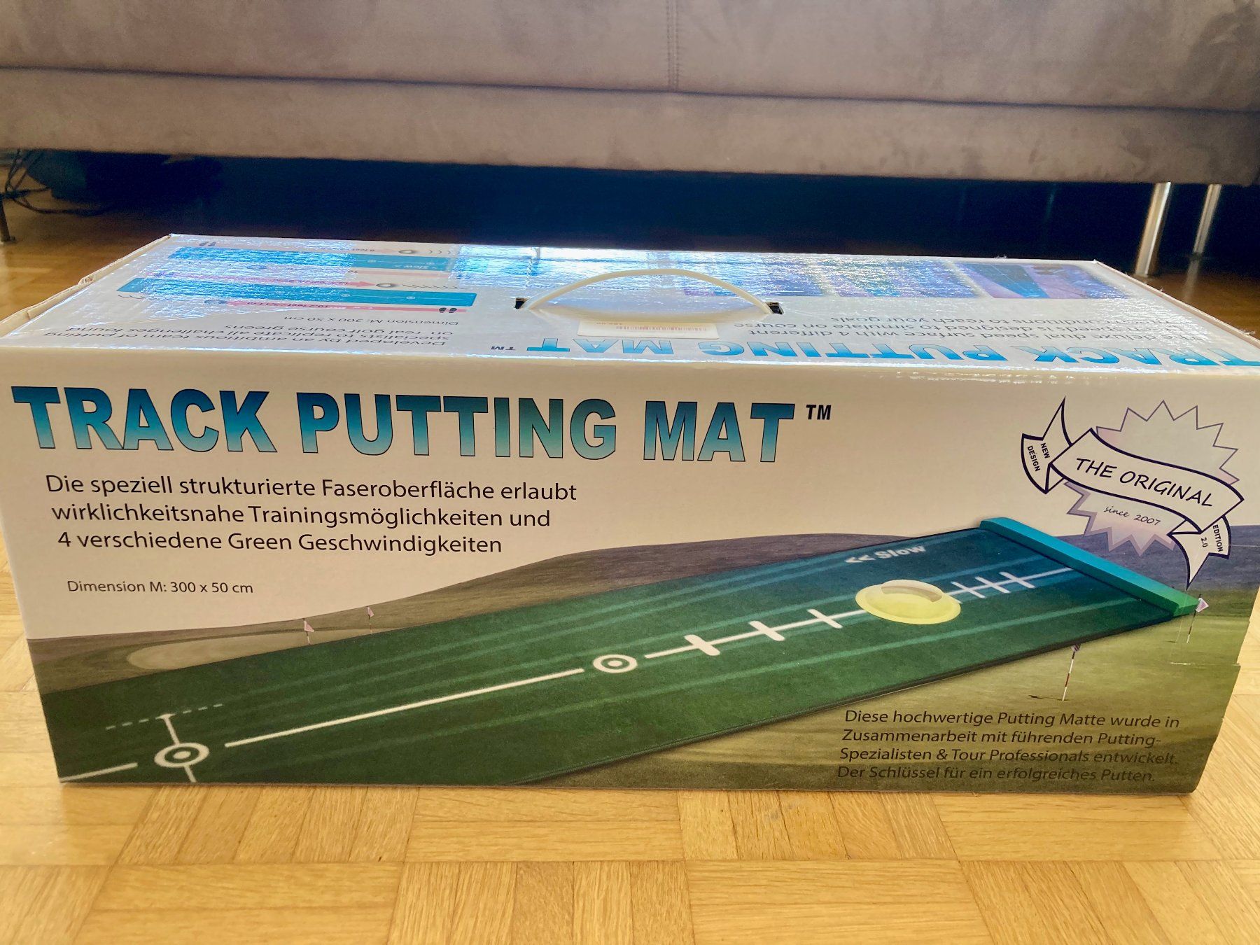 Tappetini fitness: Putting-Matte, fast neu – Usato da Oberrieden venduto da sureal