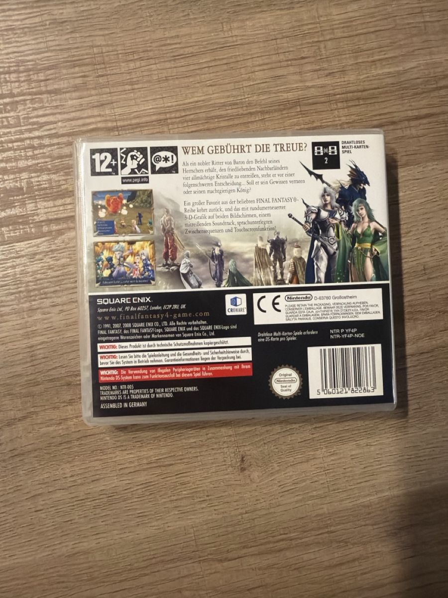 Spiele: Final Fantasy IV Nintendo DS – Gebraucht aus Hagendorn von masterchieff 1