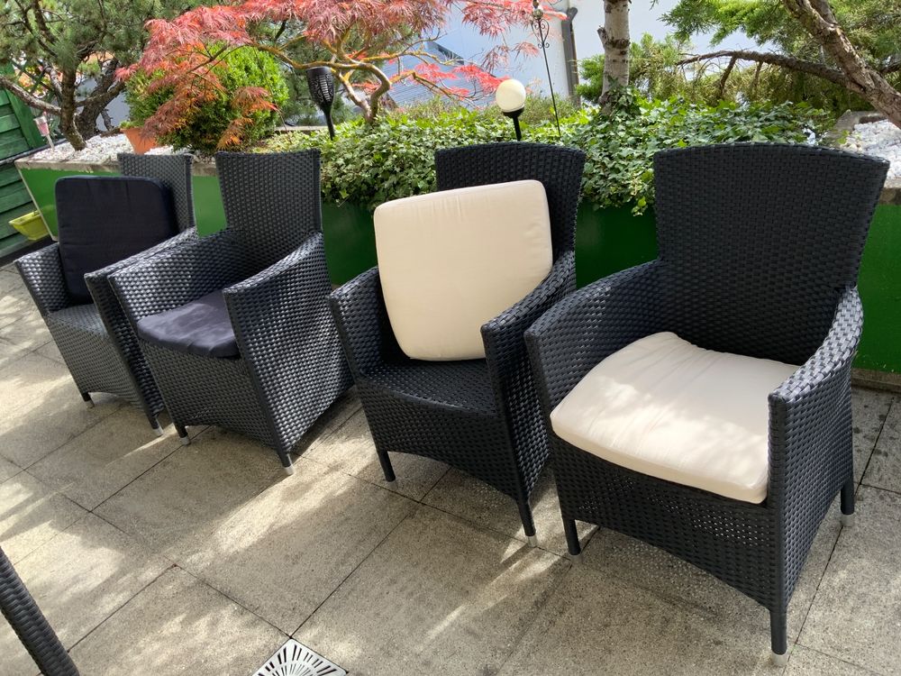 GartenBalkon Tisch mit 4 Stühle Kaufen auf Ricardo