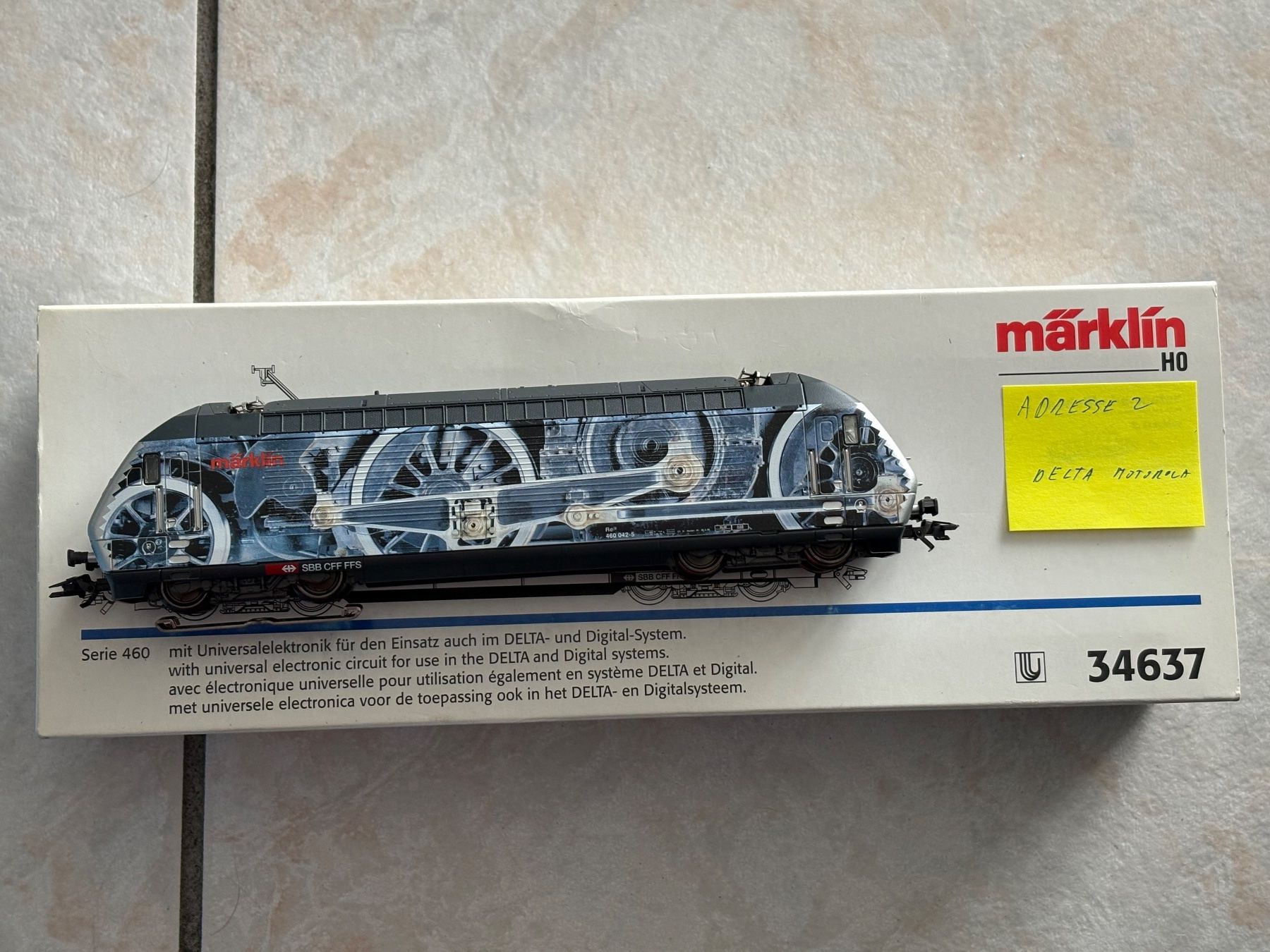 Märklin Modellini di ferrovie: Marklin 34637 Elok 460 SBB Delta – Nuovo (secondo la descrizione) da Hauterive NE venduto da eriamch 2