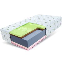 Matratze 100x200 SAVONA - 7 Zonen - ALOE VERA - H3/H4 - 22cm