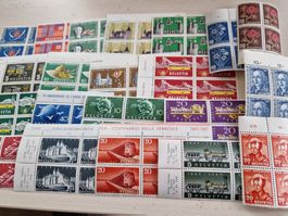 Ansammlung 4er Blöcke postfrisch**, ab 1.-