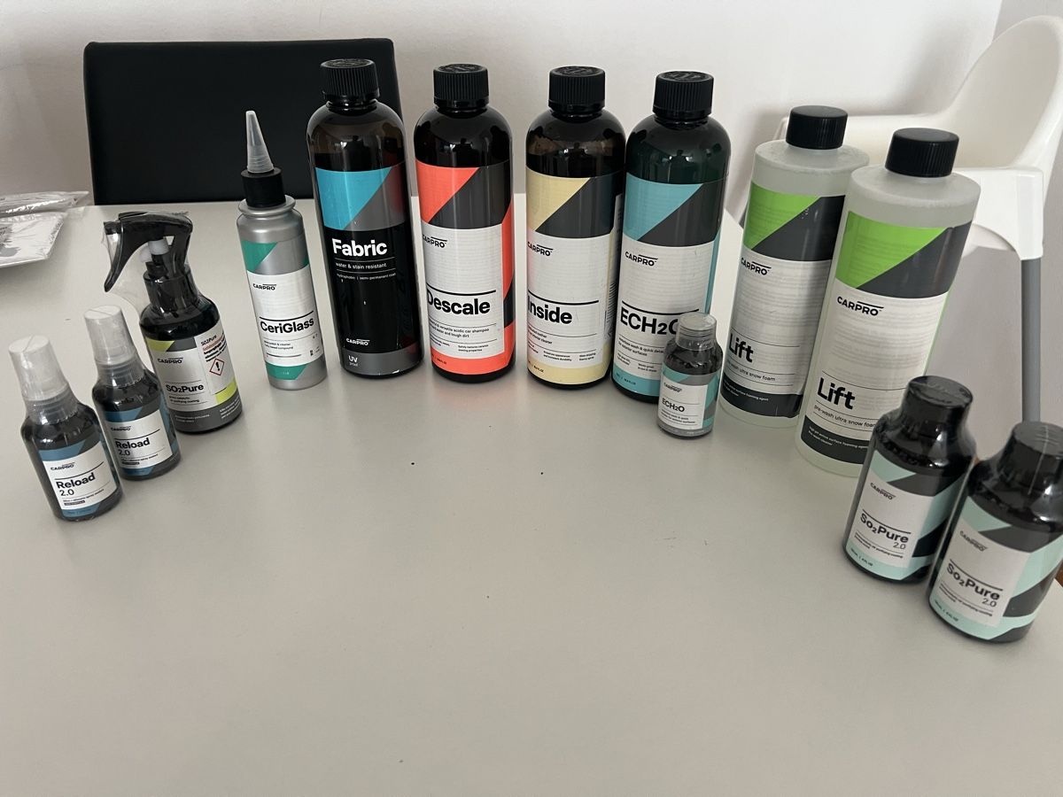 Prodotti per la cura: Carpro detaling set pflege – Difettoso da Zürich venduto da jos_d7vr