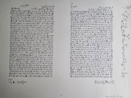 WERNER HARTMANN SERIGRAPHIE SIGNIERT NUMMERIERT BLATT 29