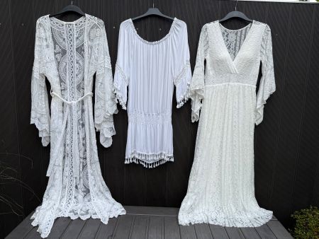 Strandkleid / White / Strandkleider / Hochzeitsnacht Onesize