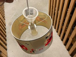 Kinder Deckenlampe Feuerwehr Motiv guter Zustand
