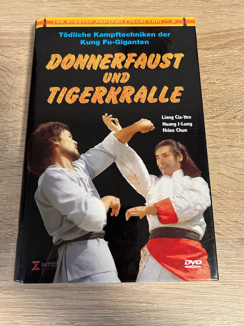 Donnerfaust und Tigerkralle - DVD Hartbox deutsch Kung Fu (Gebraucht ...