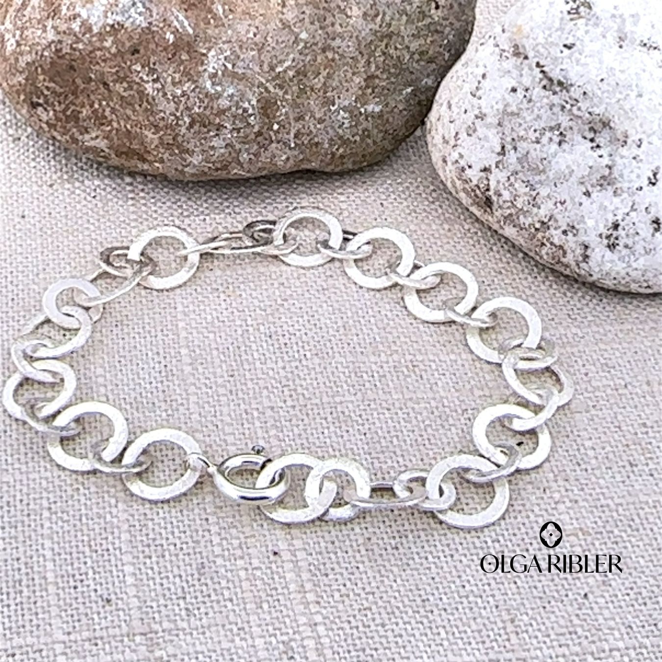 Olga Ribler Bracciali & Braccialetti: Silber 925 Armband matt – Nuovo (secondo la descrizione) da Luzern venduto da Schmuckoutlet 2