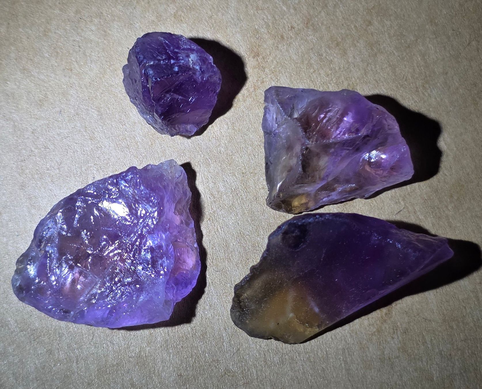 Edelsteine: 100,3 ct Ametrines bruts 4 pcs – Gebraucht aus Carouge GE von Crystal_Energy