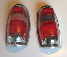 Mercedes Oldtimer  190SL   Rücklicht mit Rahmen  14x9 cm