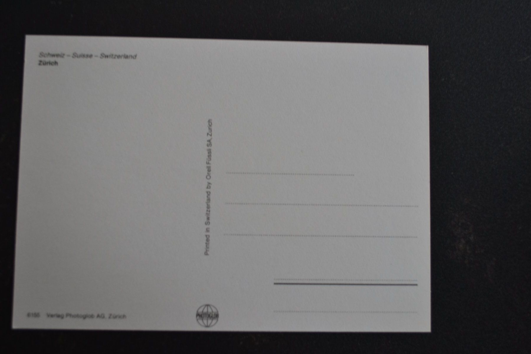 Cartes postales: AK Zürich – D'occasion à Beinwil am See par kajak55 1