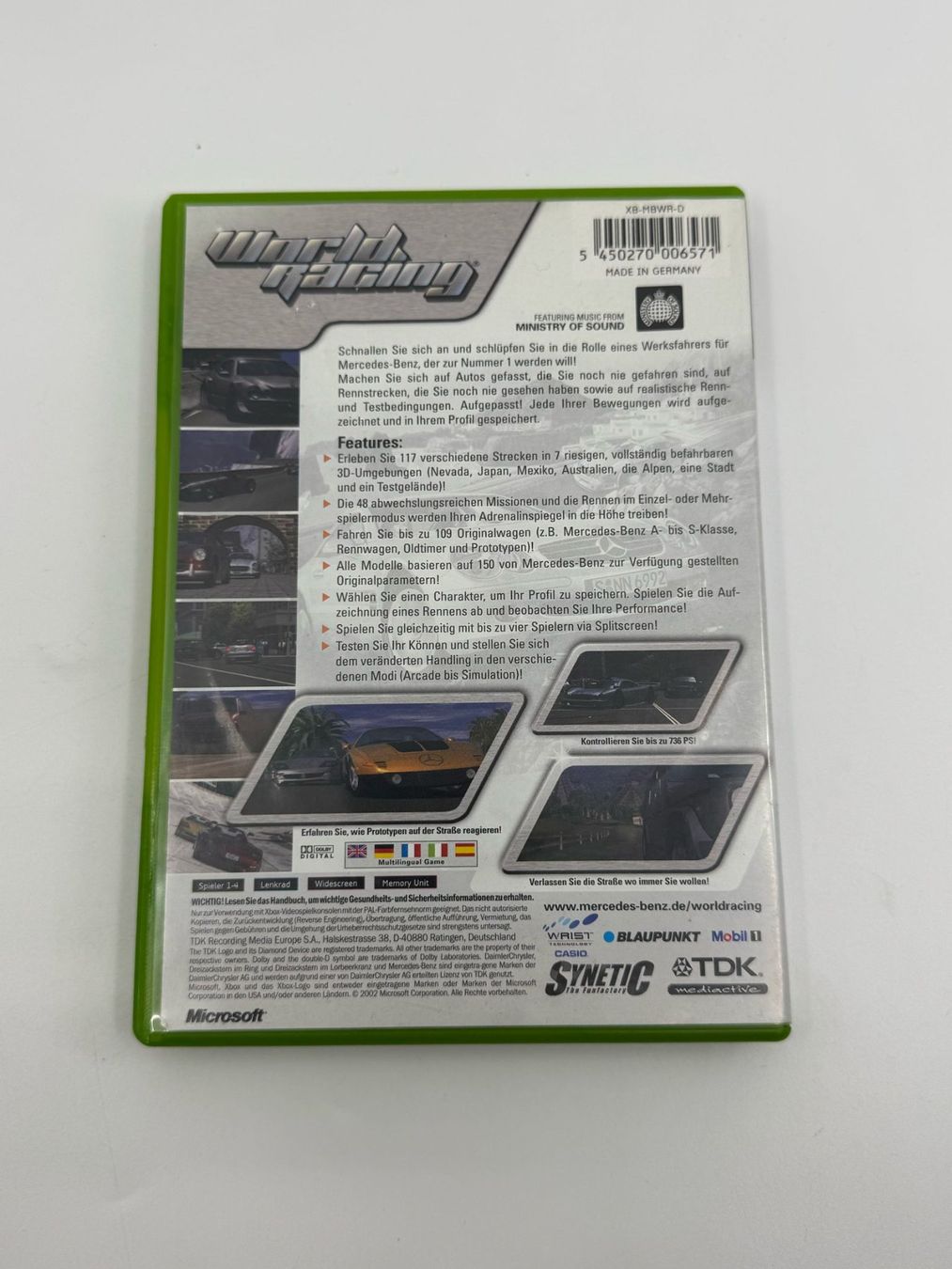 Jeux: World Racing (XBOX) – D'occasion à Herisau par Seyashop1 2