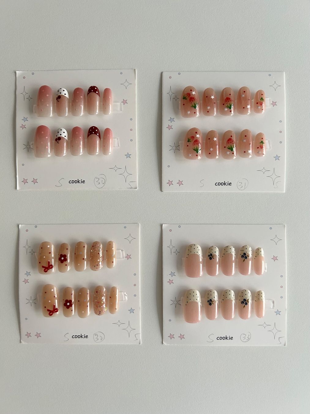 Unghie finte: Press-on nail  - New - size S – Nuovo (secondo la descrizione) da Basel venduto da lau_982w 6